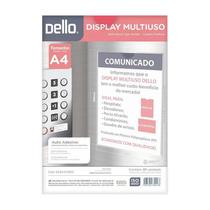 Kit 5 Pcs Quadro de Aviso Dello 300mmx210mmx5mm Com Adesivo
