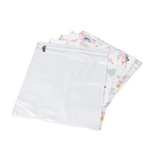 Kit 5 Pçs Saco Organizador Bebê e Infantil Impermeável com Visor e Zíper Kit 5 Pçs Saco Organizador Bebê e Infantil Impermeável com Visor e Zíper