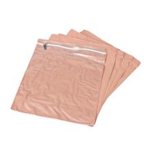 Kit 5 Pçs Saco Organizador Impermeável com Visor e Zíper