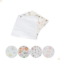Kit 5 Pçs Saquinhos Organizadores Bebê e Infantil Impermeáveis Kit 5 Pçs Saquinhos Organizadores Bebê e Infantil Impermeáveis
