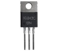 Kit 5 pçs - transistor bd243c - bd 243 c - 100v 6a = tip41c