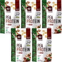 Kit 5 Pea Protein Avelã Rakkau 600g - Vegano - Proteína