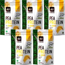 Kit 5 Pea Protein Banana Rakkau 600g - Vegano - Proteína