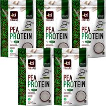 Kit 5 Pea Protein Coco Rakkau 600g Vegano Proteína Ervilha
