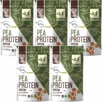 Kit 5 Pea Protein Cookies Rakkau 600g Vegano Proteína