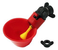 Kit 5 Peças Bebedor Automático Copo Copinho Aves Frango Niple