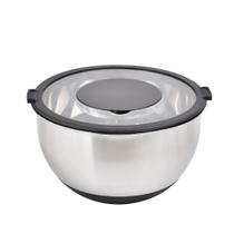 Kit 5 Peças Bowl e Ralador em Aço Inox Kenya