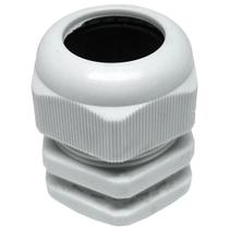 Kit 5 Peças Conector Prensa Cabo PG16 Branco