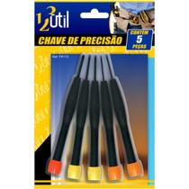 Kit 5 Peças Conjunto de Chaves de Precisão Torx Reparos