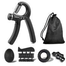 Kit 5 Peças Hand Grip Exercícios para Dedos Mãos Punho Antebraço e Fisioterapia Kit 5 Peças Hand Grip Exercícios para Dedos Mãos Punho Antebraço e Fisioterapia