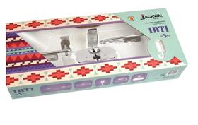 Kit 5 Pecas Inti com Saboneteira Metálica