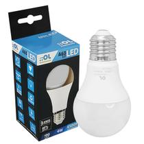 Kit 5 Peças Lâmpada Bulbo A55 Led 4w Bivolt E27 Branco Frio