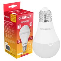Kit 5 Peças Lâmpada Led Bulbo A60 9W 12V E27 Frio 6500K Kit 5 Peças Lâmpada Led Bulbo A60 9W 12V E27 Frio 6500K