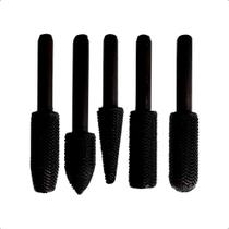 Kit 5 Peças Lima Rotativa Fresa Profissional P/ Retífica Aço Kit 5 Peças Lima Rotativa Fresa Profissional P/ Retífica Aço