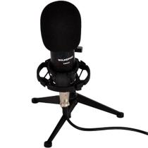 Kit 5 Peças Microfone Condensador BM800 Unidirecional Preto