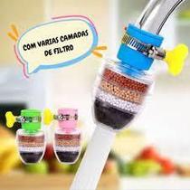 Kit 5 Peças Mini Filtro Bico de Torneira