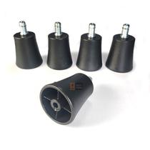 Kit 5 Peças Sapata Caixa Para Cadeira de Escritório Secretária Executiva Diretor Presidente Mocho