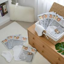 Kit 5 Peças Saquinho Organizador Maternidade De Bebe Menino