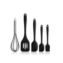 Kit 5 Peças Talheres Silicone Utensílios Premium Upcollor Kit 5 Peças Talheres Silicone Utensílios Premium Upcollor