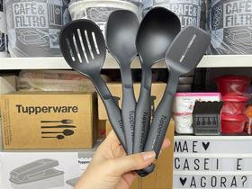 Kit 5 Peças Tupperware Linha Compact Preto