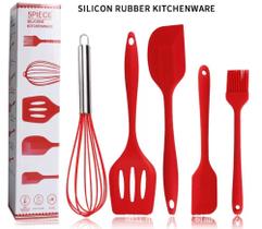 Kit 5 Peças Utensilios de Cozinha Silicone GD-05