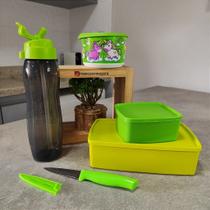 Kit 5 Peças Verde Importado Tupperware Kit 5 Peças Verde Importado Tupperware