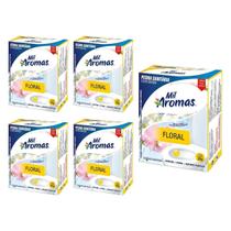 Kit 5 Pedra Sanitária Floral Mil Aromas 25g Perfumada