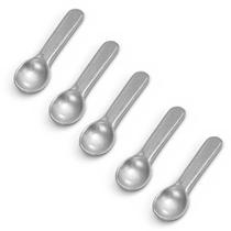 Kit 5 Pegador Colher Sorvete Açaí Concha Alumínio Resistente Kit 5 Pegador Colher Sorvete Açaí Concha Alumínio Resistente