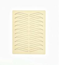 Kit 5 Pele Artificial Microblading Micropigmentação 19x14cm