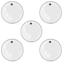 Kit 5 Pele Tom Surdo 14” Filme Duplo Luen Dudu Portes DP Double Clear PL11021N Kit 5 Pele Tom Surdo 14” Filme Duplo Luen Dudu Portes DP Double Clear PL11021N