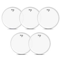 Kit 5 Peles Leitosas Translucidas para Bateria 14" New York Kit 5 Peles Leitosas Translucidas para Bateria 14" New York