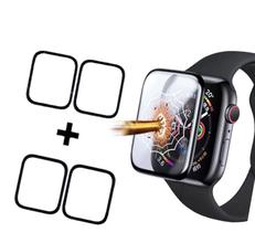 Kit 5 Película Protetora Hidrogel para Relógio inteligente Smartwatch 3D tamanho 44mm