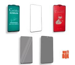 Kit 5 Películas Para Motorola G84: 3D + 3D Privacidade + Cerâmica + Cerâmica Fosca + Privacidade