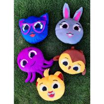 kit 5 Pelucias bolofofos 25cm antialérgica pão de queijo lindos kit 5 Pelucias bolofofos 25cm antialérgica pão de queijo lindos