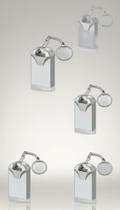 Kit 5 Pen Drive 16GB USB 2.0 Prata Metal