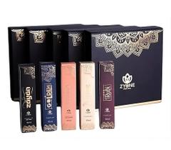 Kit 5 Perfumes Árabe Zyone Masculino e Feminino 10ml Parfum Fragrância Importada e Caixa Presente