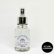Kit 5 Perfumes Cheirinho para Papel Embalagem Loja Diversos Aromas Aura Home 100ml Kit 5 Perfumes Cheirinho para Papel Embalagem Loja Diversos Aromas Aura Home 100ml
