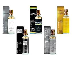 Kit 5 Perfumes Masculino Amakha Paris Imortal RB Animals Tom