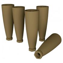 Kit 5 Pes Conico Regulaveis Para Cozinha Americana O945 Bronze Henn Bronze