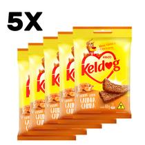 Kit 5 Petisco Cães Keldog Beef Galinha Caipira 60g Cachorros Todos Portes