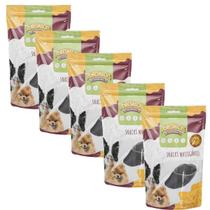 Kit 5 Petisco Casco Bovino Snacks 100% Natural Puresnacks Kit 5 Petisco Casco Bovino Snacks 100% Natural Puresnacks