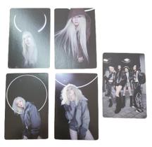 Kit 5 Photocards Aespa Idol Kpop Colecionáveis Dupla Face (8x5cm)