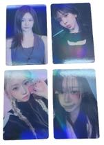 Kit 5 Photocards Aespa Idol Kpop Colecionáveis Dupla Face (8x5cm)