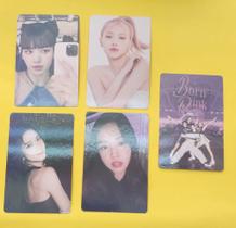 Kit 5 Photocards Blackpink Pink Venom Kpop Idol Lomo (8x3cm)