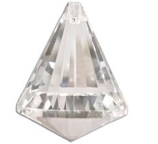 Kit 5 Pião Diamante De Cristal 3,0 Cm