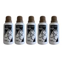 Kit 5 Pigmento Corante Líquido Bisnaga Tinta 50ml Castanho Kit 5 Pigmento Corante Líquido Bisnaga Tinta 50ml Castanho