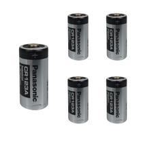 Kit 5 pilhas bateria nao recarregavel de litio 3v 1550mah