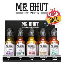 Kit 5 Pimentas Mais Fortes Do Mundo Bhut, Scoth, Jalapeño 60