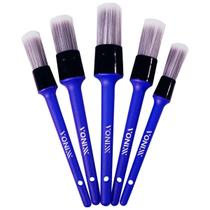 Kit 5 Pinceis de Detalhamento Automotivo Interno - Vonixx Kit 5 Pinceis de Detalhamento Automotivo Interno - Vonixx