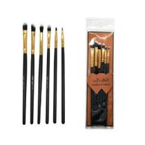 Kit 5 Pincéis Gold para Olhos Hello Mini